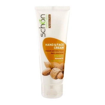 کرم دست و صورت تیوبی گیاهی با عصاره بادام 75ML شون