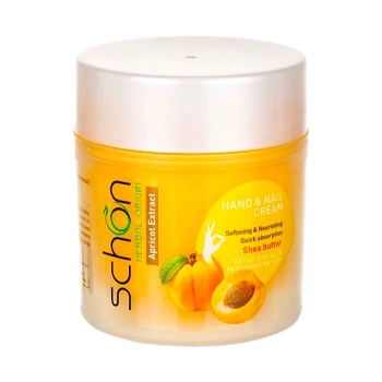 کرم دست و ناخن کاسه ای زردآلو 150ML شون