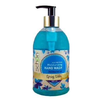 مایع دستشویی شفاف آبی رنگ اسپرینگ واتر 500ML شون