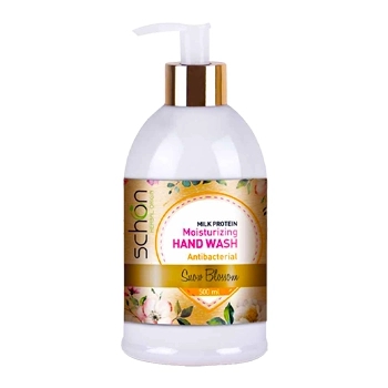 مایع دستشویی کرمی سفید اسنو بلاسم 500ML شون