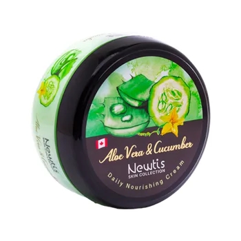 کرم مرطوب کننده کاسه ای آلوئه ورا و خیار 200ML نیوتیس