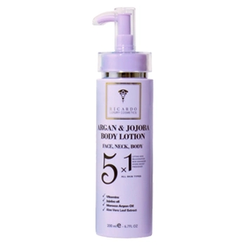 لوسیون بدن، صورت و گردن 200ML ریکاردو