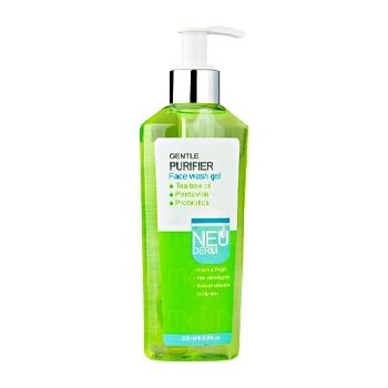 ژل شستشوی صورت پوست چرب 200ML نئودرم