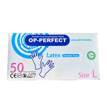 دستکش لاتکس OP-PERFECT سایز لارج
