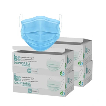 ماسک سه لایه بسته ۴ تایی