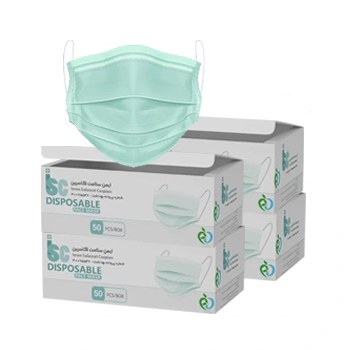 ماسک سه لایه بسته ۴ تایی