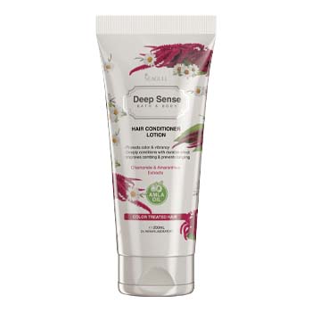 لوسیون نرم کننده موهای رنگ شده دیپ سنس