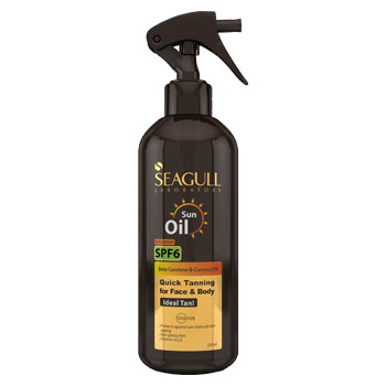 روغن آفتاب SPF 6 ساده سی گل