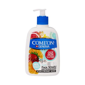 ژل شستشوی صورت پوست چرب 500 میل کامان