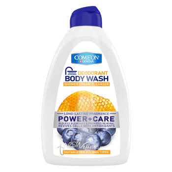 شامپو بدن کرمی پاک کننده محافظ مناسب انواع پوست 510 میل کامان