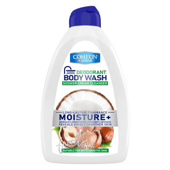 شامپو بدن کرمی رطوبت رسان مناسب پوست خشک و حساس 510 میل کامان