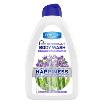 شامپو بدن کرمی شاداب کننده مناسب انواع پوست 510 میل کامان