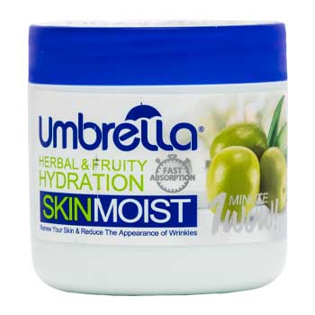 کرم ژل مرطوب کننده، آنتی اکسیدان و ویتامینه پوست با عصاره زیتون 250 میل آمبرلا