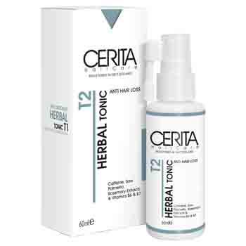 تونیک تقویت کننده موی سر T2 حجم 60 میل سریتا
