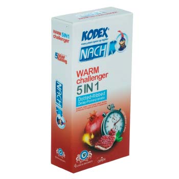 کاندوم 12 عددی 5 در ۱ گرم کدکس