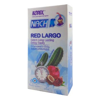 کاندوم 12 عددی لارگو قرمز کدکس