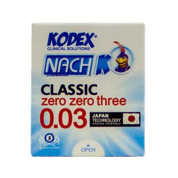 کاندوم 3 عددی 30 میکرون کدکس