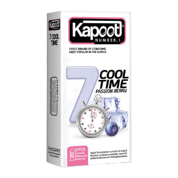 کاندوم 12 عددی کول تایم یک ساعته 7 کاره سرد کاپوت