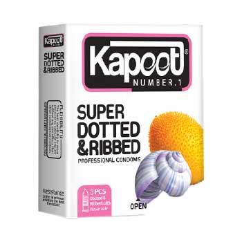 کاندوم 3 عددی خاردار درشت کاپوت