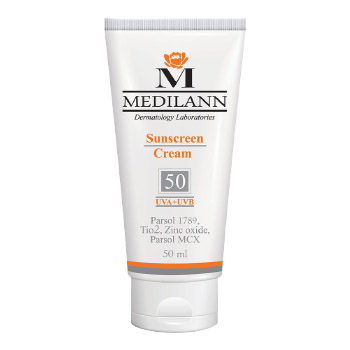 ضد آفتاب 50 حجم 50 گرم مدیلن