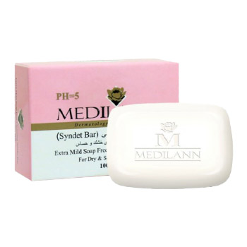 شوینده غیر صابونی پوست های خشک حجم 100 گرم مدیلن