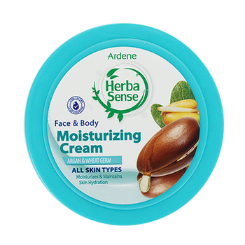 کرم مرطوب کننده دست صورت و بدن با رایحه آرگان و جوانه گندم هربا سنس