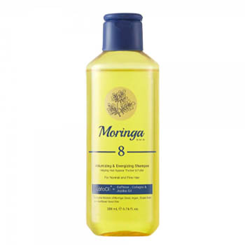 شامپو حجم دهنده و انرژی بخش شماره 8 مناسب موهای معمولی و نازک 200ml مورینگا
