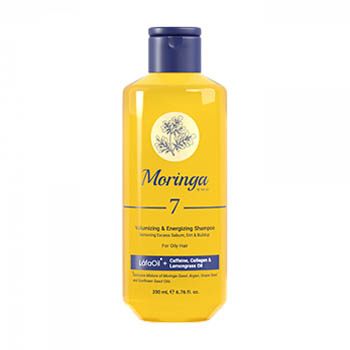 شامپو حجم دهنده و انرژی بخش شماره 7 مناسب موهای چرب 200ml مورینگا
