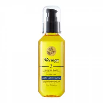 روغن مراقبت از پوست شماره 3 مناسب انواع پوست و پیشگیری از ترک پوستی 100ml مورینگا