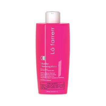 محلول پاک کننده آرایش چشم و لب شماره 1 مخصوص پوست های چرب و معمولی 250ml لافارر