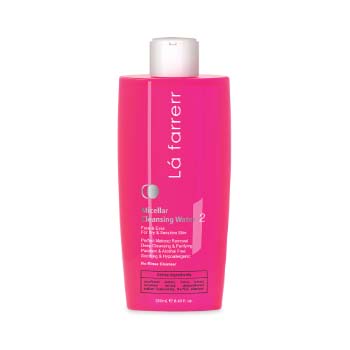 محلول پاک کننده آرایش چشم و لب شماره 2 مخصوص پوست های خشک و حساس 250ml لافارر