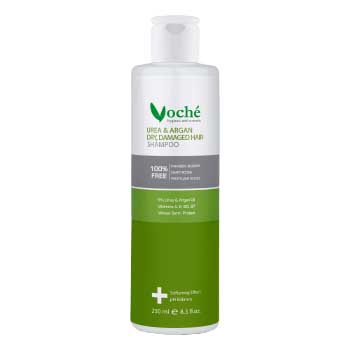 شامپو حاوی اوره و روغن آرگان مناسب موهای خشک و آسیب دیده 250 میل وچه