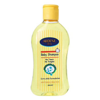 شامپو بچه حاوی عصاره بابونه بدون سوزش و اشک ریزی و حساسیت 200ml آردن