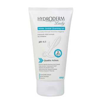 ژل شستشوی بانوان ليدی تيوپی 150ml هیدرودرم