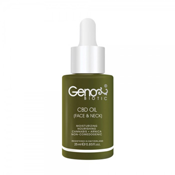 روغن رطوبت رسان صورت و گردن 25ml ژنوبایوتیک