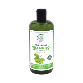شامپو تقویت کننده موهای خشک پتال فرش مدل Grape Seed [and] Olive حجم 475 میلی لیتر