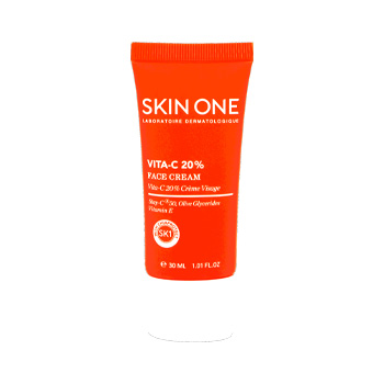 کرم صورت ویتامین سی 20درصد اسکین وان (skin one) حجم 30 میلی لیتر
