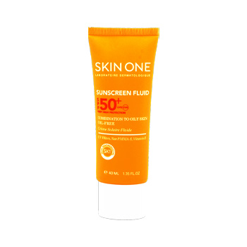 کرم ضد آفتاب فلویید +SPF50 پوست چرب و مختلط اسکین وان حجم 40 میلی لیتر