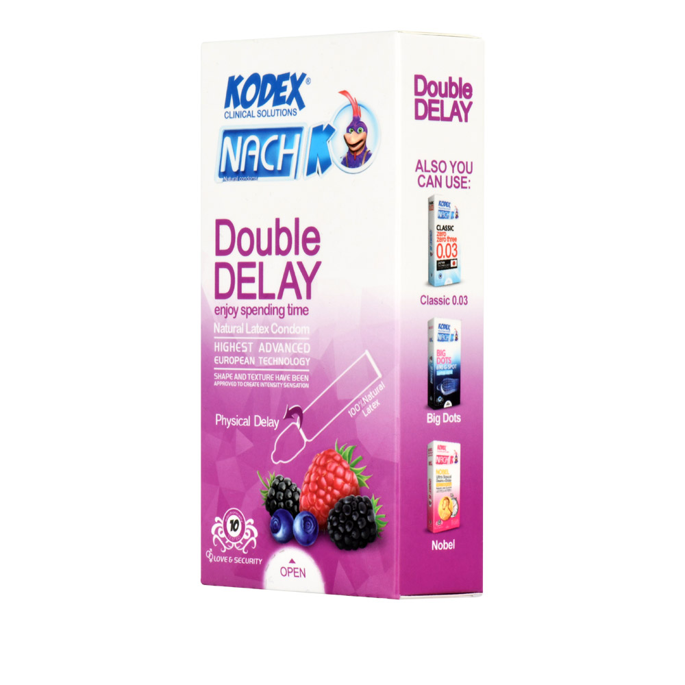 کاندوم کدکس 10 عددی تاخیری فیزیکی دوبل
