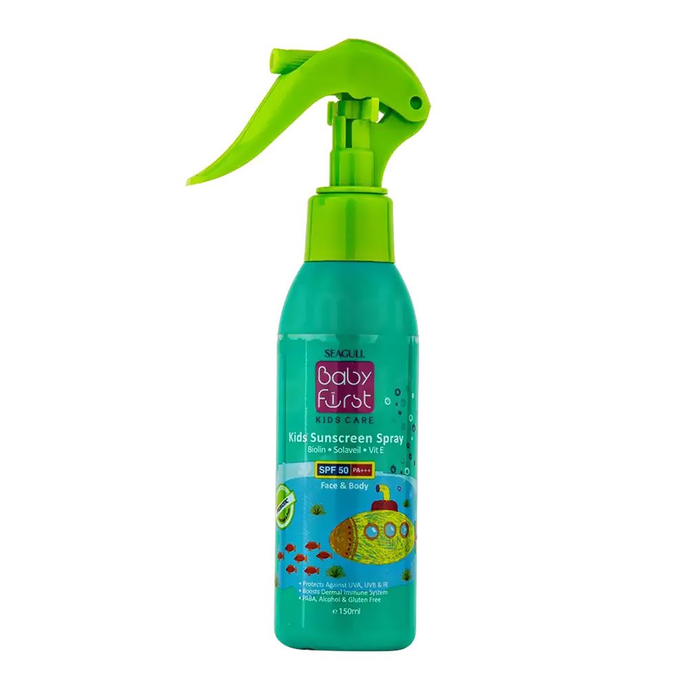 اسپری ضد آفتاب SPF 50 کودکان پسرانه بیبی فرست